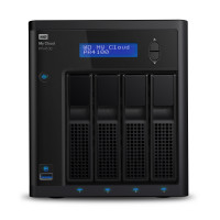 WD My Cloud PR4100 WDBNFA0080KBK - Server NAS - 4 zásuvky - 8 TB - HDD 2 TB x 4 - RAID 0, 1, 5, 10,