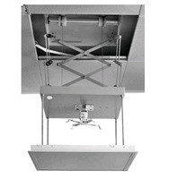 REFLECTA stropní držák CAELOS 200 nastavitelný 49-200cm (rozm.45x45x30cm, max.18kg, bílý)