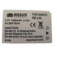 BRAUN akumulátor - SANYO DB-L40 (59344)