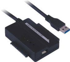 Wiretek Konvertor USB3.0 - IDE+SATA s napájením (8592220010416)