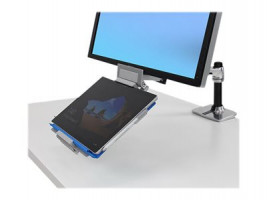 Ergotron Tandem - Montážní sada ( kloubové rameno, holder ) pro LCD displej/tablet - leštěný hliník (TD3893897)