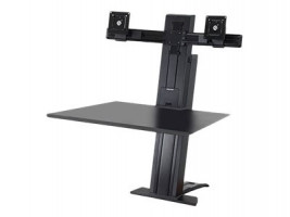 Ergotron WorkFit-SR Dual Sit-Stand Workstation - Stojan ( svorka k montáži na stůl, surface, sloupe (TD3893309)