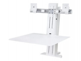 Ergotron WorkFit-SR Dual Sit-Stand Workstation - Stojan ( svorka k montáži na stůl, surface, sloupe (TD3893308)