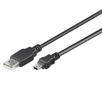 Kabel PremiumCord Kabel USB 2.0, A-B mini, 5pinů, 3m (ku2m3a)