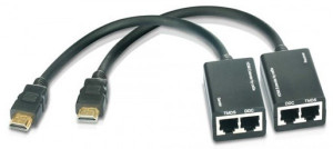 Techly IDATA-EXT-E30D videorozdělovač HDMI