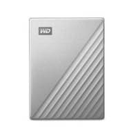 WD HDE WDBC3C0020BSL-WESN My Passport Ultra 2TB Silver USB3.0 USB-C ready / 2.5in, 12.8 mm Metal finishing / 256-bit en