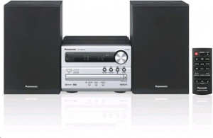 Panasonic SC-PM250EC-S, černo-stříbrný