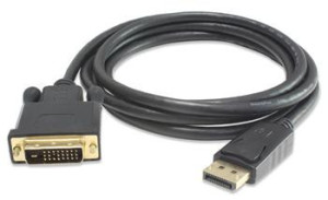 PremiumCord DisplayPort na DVI kabel 3m M/M (kportadk02-03)