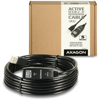 AXAGON USB2.0 aktivní prodlužka/repeater kabel 5m (ADR-205)