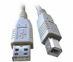 Gembird kabel USB 2.0 A -> USB 2.0 B, 1.8m, černý (CCP-USB2-AMBM-6)