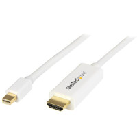 StarTech - Kabel mini Display Port to HDMI, 2 m, bílá