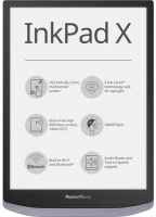 Pocketbook InkPad X metallic grey