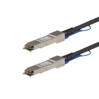 StarTech.com QSFP40GPC05M 0.5m Černá síťový kabel
