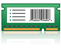 Lexmark Forms a Bar Code Card - ROM - čárový kód, formuláře - pro Lexmark C4150, CS720de, CX725de (TD3738454)