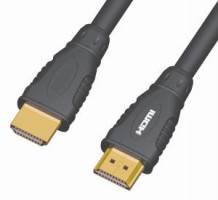 PremiumCord Kabel HDMI A - HDMI A M/M 1m,zlac.kon. (8592220005344)