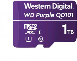 WD fialová micro SDXC 1TB class 10 - WDD100T1P0C