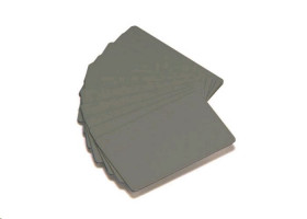 Zebra Color karta PVC - 30 mil, stříbrná metalýza - CR-80 Card (85.6 x 54 mm) 500 karet