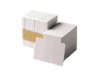 Zebra Premier PVC bílé karty, 30mil, magnetický proužek (500 karet)