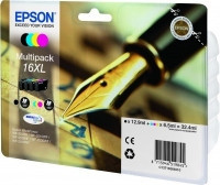 Epson inkoustové náplňě - MULTIPACK/ C13T16364010/ Workforce/ 2510/ 2520/ 2530/ 2540/ XL 4 barvy