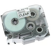 páska Brother TZ-263 - 36mm x 8m - bílá / modrý text - laminovaná - kompatibilní (TZE-263)