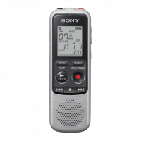 Sony digitální diktafon ICD-BX140, stříbrný, 4GB