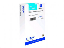 Epson T7552 - Velikost XL - azurová - originál - inkoustová cartridge