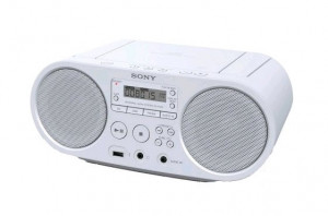 Sony radiopřehrávač ZS-PS50W bílá