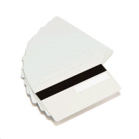 Zebra Premier PVC karty s podpisovým políčkem - 30 mil, 500 karet