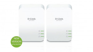 D-Link PowerLine AV2 1000 HD Gigabit Passthrough sada