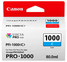 Canon cartridge PFI-1000 C Cyan Ink Tank