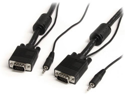 StarTech.com MXTHQMM15MA, kabel VGA (D-Sub) + 3.5mm jack