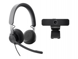 Logitech Wired Personal Video Collaboration Kit Cam&Headset