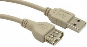 Gembird USB 2.0 kabel A-A prodlužovací 75cm (CC-USB2-AMAF-75CM/300)