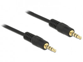 Delock kabel stereo jack 3.5 mm 4 pin (M) > (M), 2 m (83436)