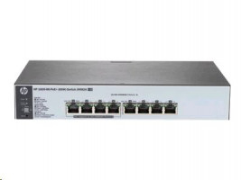 HP 1820-8G-PoE+ switch, 4x 10/100/1000, 65W