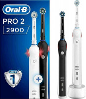 Braun Oral-B PRO 2 2900 Duopack Black-White Edition