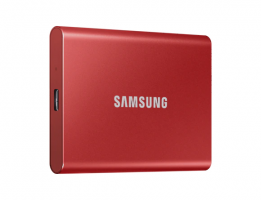 Samsung Portable T7 1TB USB3.2 GEN.2 červená