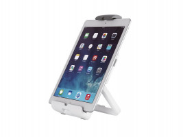NewStar Tablet Desk Stand (TABLET-UN200WHITE) fits most 7-10,1 tablets, can also be mounted on VESA 75x75