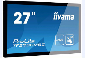 iiyama ProLite TF2738MSC-B2 68,6cm (27") FHD IPS Multi-Touch Monitor DVI/HDMI/DP