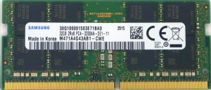 RAM SO-DIMM DDR4 32GB / PC3200 /UB/ Samsung