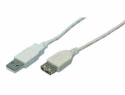 CABLE USB 2.0 A TO B 1.8M GREY (7100038)