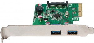 LogiLink PCI-Express Card 2x USB 3.1 (Typ A) Buchse