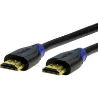 LogiLink HDMI-Kabel Ethernet High Speed, 4K2K/60Hz,15.00m sw bulk