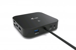 i-Tec USB-C Dual Display Docking Station with Power Delivery - Docking Station - DP