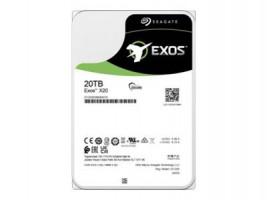 Seagate Exos X20 ST20000NM002D - Pevný disk - 20 TB - interní - SAS 12Gb/s - 7200 ot/min. - vyrovnávací paměť: 256 MB