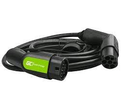 Green Cell EV10 electric vehicle charging kabel černá Type 2 1 7 m