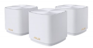 ASUS ZenWiFi XD4 3-pack, wireless AX1800 Dual-band Mesh WiFi 6 System (90IG05N0-MO3R20)