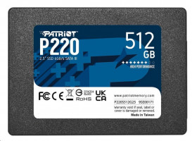 Patriot P220 512GB, P220S512G25