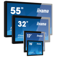 iiyama ProLite open-frame LCDs, 54.6cm (21.5''), Projected Capacitive, 10 TP, Full HD, USB, kit (USB), černá TF2238MSC-B