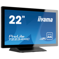 iiyama ProLite T22XX, 54.6cm (21.5''), Full HD, USB, kit (USB), white T2252MSC-W2